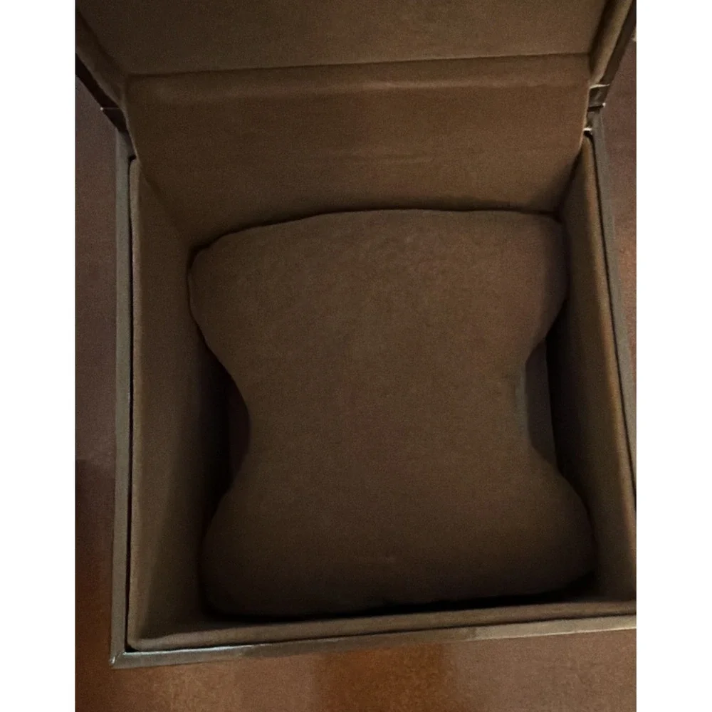 Gucci Watch Box Presentation Brown Cardboard Display Gift Empty With Booklet